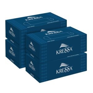 Kressa 2 Ply Face Tissues | Virgin Pulp, Ultra Soft | 100 Pulls Per Box