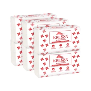 Kressa M Fold Tissue Paper Hand Towels | 150 Pulls Per Pack