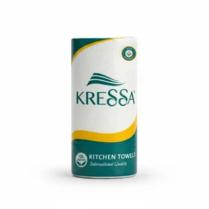 Kressa Kitchen Tissue Roll | 2 Ply | 60 Pulls Per Roll