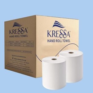 Kressa Hard Roll Paper Towels | Highly Absorbent HRT Roll | 1.4kg, 170 Metres Per Roll