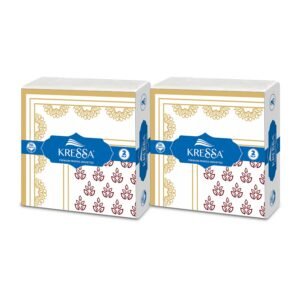 Kressa Premium Printed Napkins 40x40 cm (Heritage Prints) | 2 Ply Printed Tissue Paper