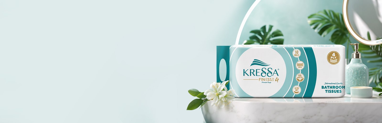 Kressa bathroom tissue