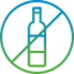 no alcohol